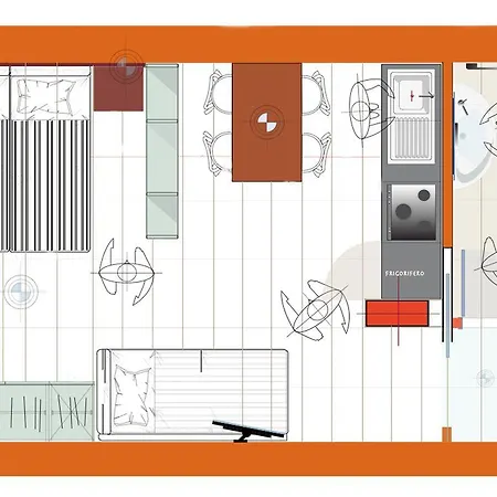 Апарт-отель Residenza Turistica Alberghiera Blue Marine Бибионе